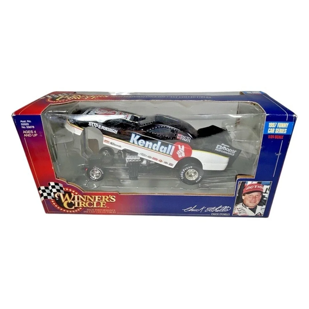 1997 Winners Circle Chuck Etchells Kendall Superwinch Funny Car --‎ 1/24th scale